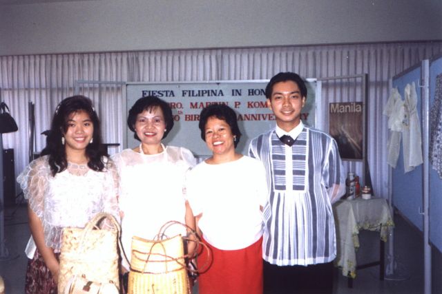 With Dainty & Filipina Teachers